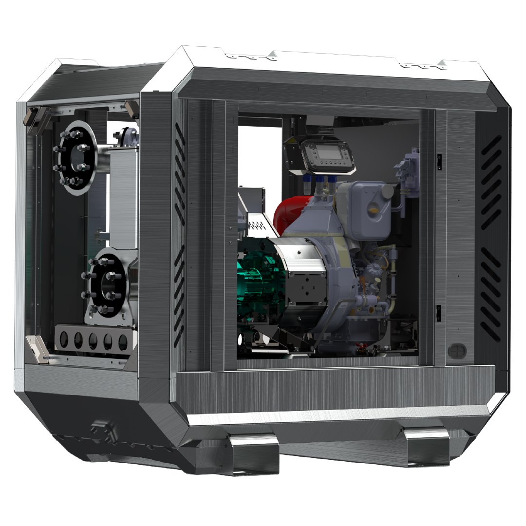 Aeonpump Raptor 4D open behuizing