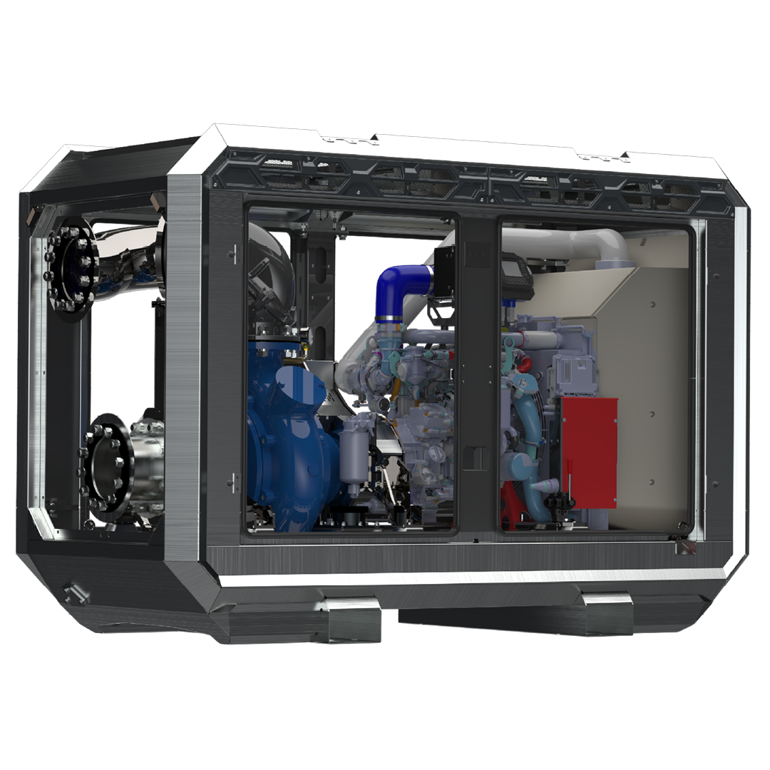 Aeonpump Raptor 8D productfoto open kast